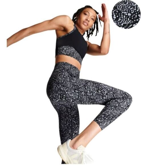 NWT SWEATY BETTY Power High-Waisted 7/8 Workout Leggings XL - Picture 12 of 14